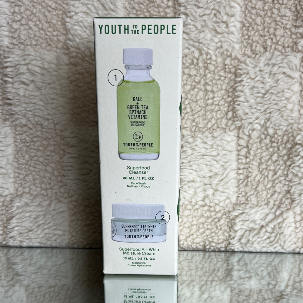 Youth to the People Superfood Cleanser and Moisture Cream Set